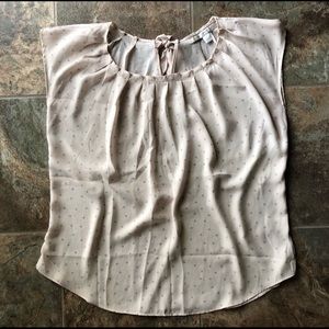 🌴 Pretty Polka Dot Blouse by LC Lauren Conrad